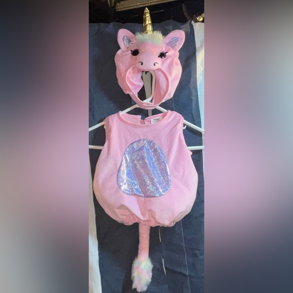 Spirit Halloween Infant Pink Unicorn Costume Size 6-12 months